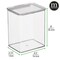 mDesign Airtight Stackable Kitchen Food Storage Container - 2 Pack
